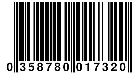 0 358780 017320