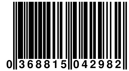 0 368815 042982
