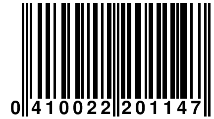 0 410022 201147