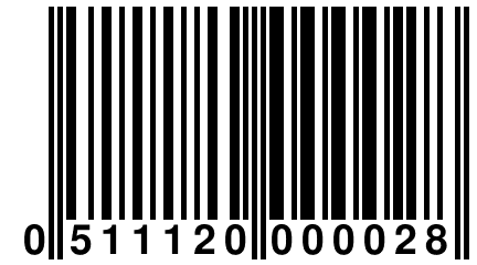 0 511120 000028