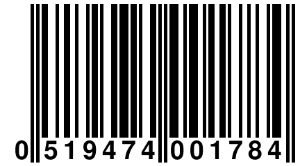 0 519474 001784