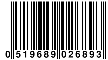 0 519689 026893