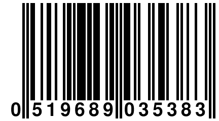 0 519689 035383