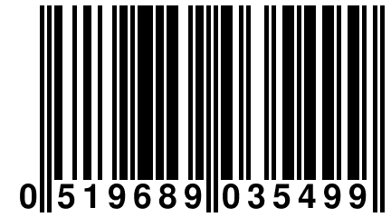 0 519689 035499