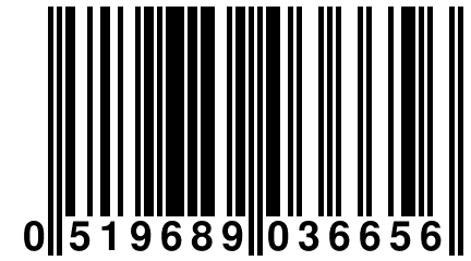 0 519689 036656