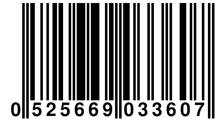 0 525669 033607