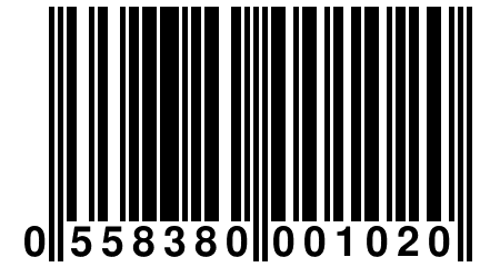 0 558380 001020