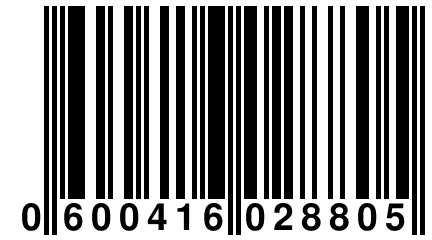 0 600416 028805