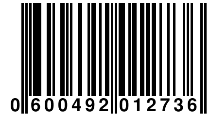 0 600492 012736