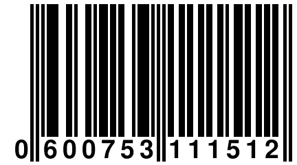 0 600753 111512