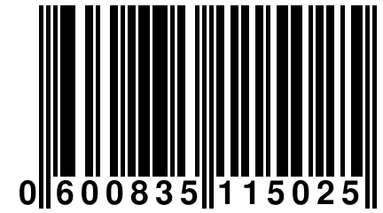 0 600835 115025