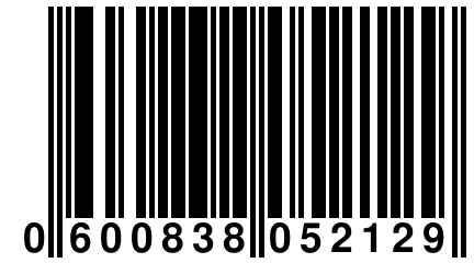 0 600838 052129