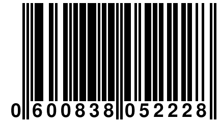 0 600838 052228