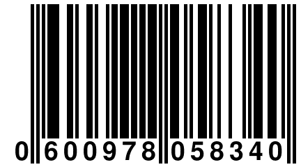 0 600978 058340