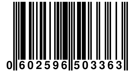 0 602596 503363