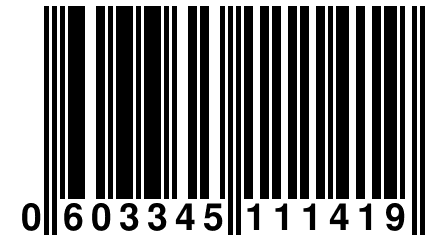 0 603345 111419