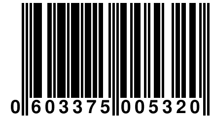 0 603375 005320