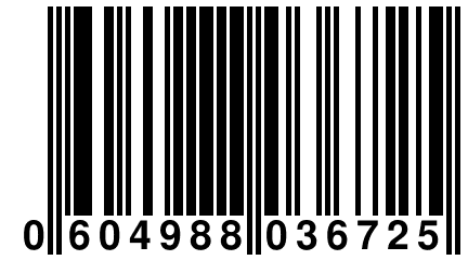 0 604988 036725