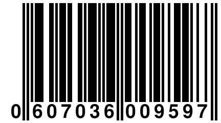 0 607036 009597