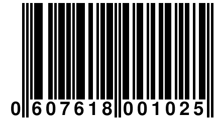 0 607618 001025