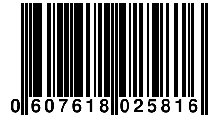 0 607618 025816