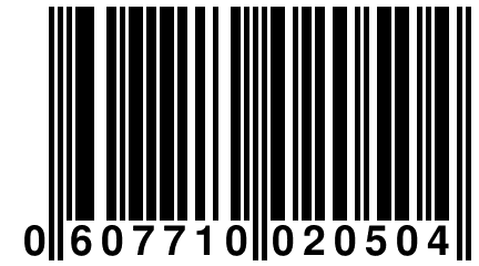 0 607710 020504