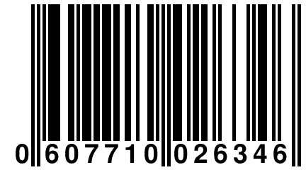 0 607710 026346