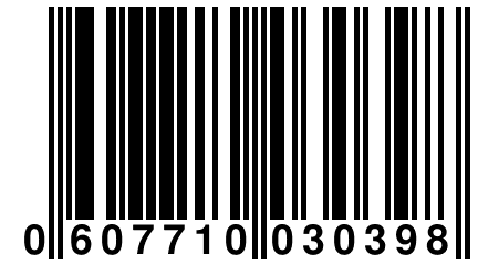 0 607710 030398