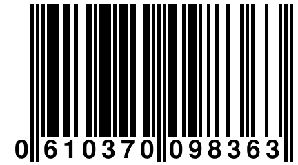 0 610370 098363