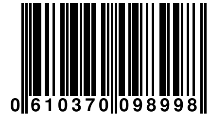 0 610370 098998