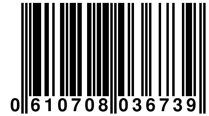 0 610708 036739
