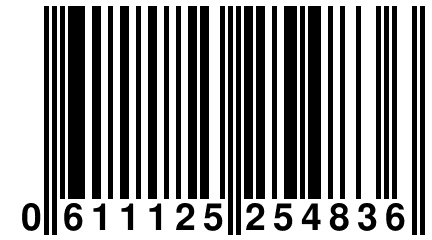 0 611125 254836