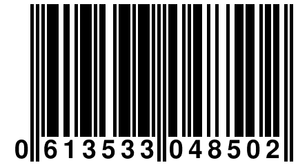 0 613533 048502