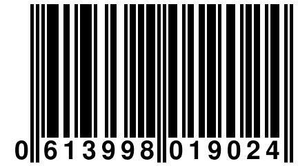 0 613998 019024