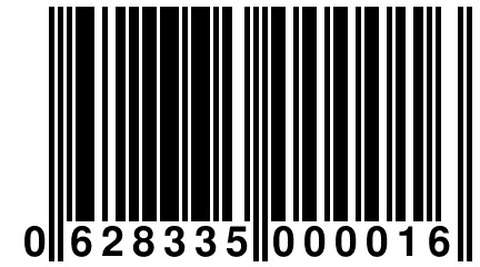 0 628335 000016