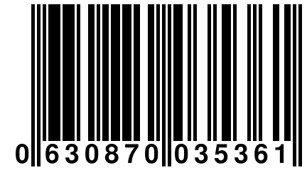 0 630870 035361