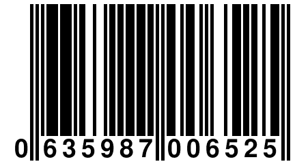 0 635987 006525