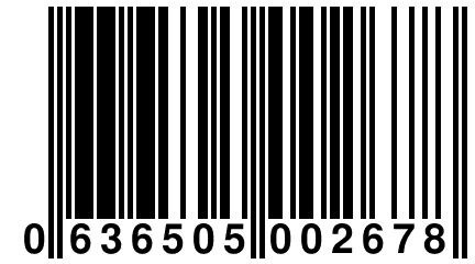 0 636505 002678