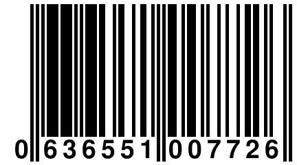 0 636551 007726
