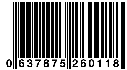 0 637875 260118