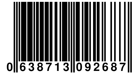 0 638713 092687