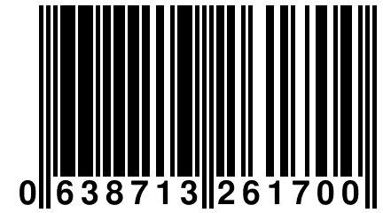 0 638713 261700