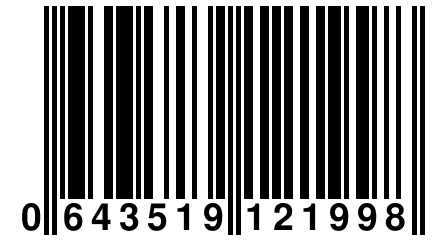 0 643519 121998