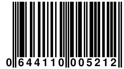 0 644110 005212