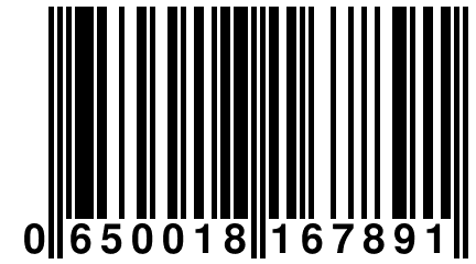 0 650018 167891