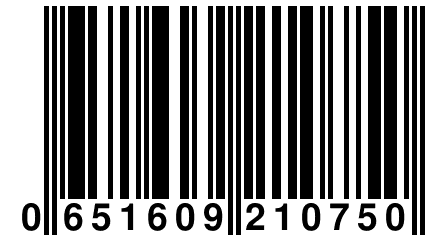 0 651609 210750