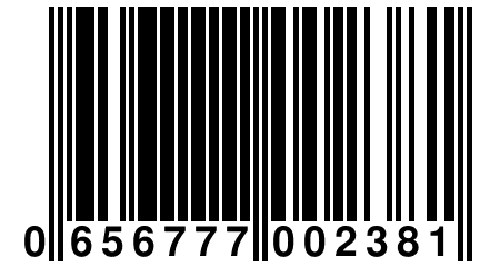 0 656777 002381
