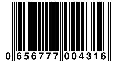 0 656777 004316