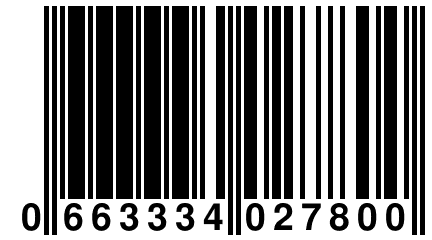0 663334 027800