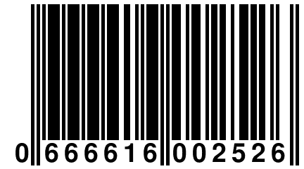 0 666616 002526